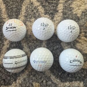 White Golf Balls